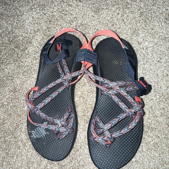 Chaco Women's Sandals - Black and Red - Picture 1 of 1